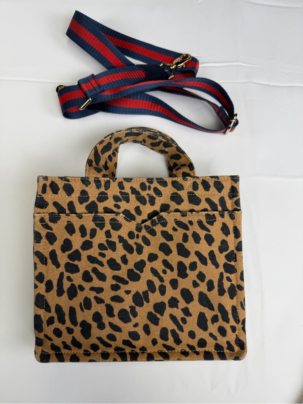 Stella & Dot Mini Leopard / Animal Print Crossbody bag !! - Picture 5 of 14
